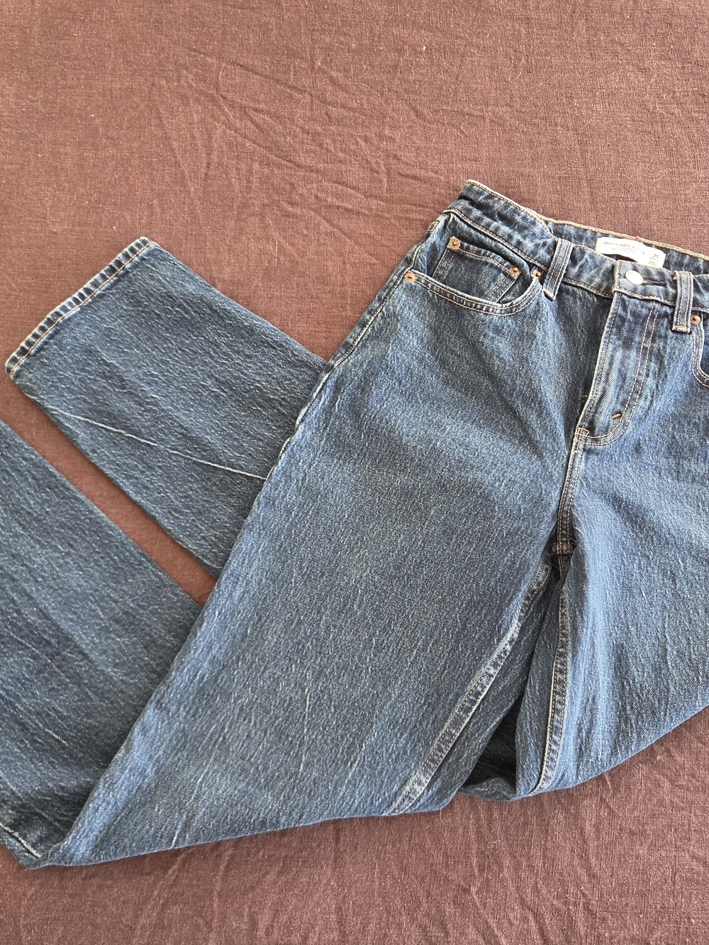 Abercrombie High Waist 90s Relaxed Jeans